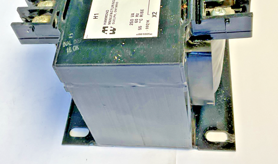 HAMMOND 128707 TRANSFORMER 250VA 60HZ3