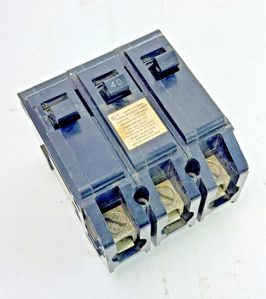 CROUSE-HINDS - MP-A340 - CIRCUIT BREAKER - 40A, 3 POLE, 240 VAC, MP-A-3400