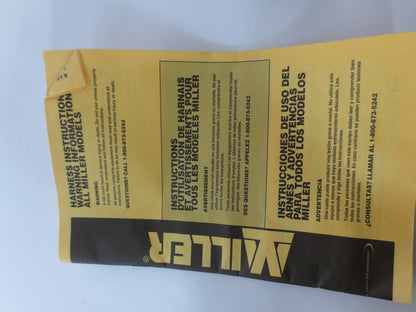 MILLER 851 / 18566552019 UNIVERSAL NYLON DURAFLEX HARNESS - NEW SURPLUS3