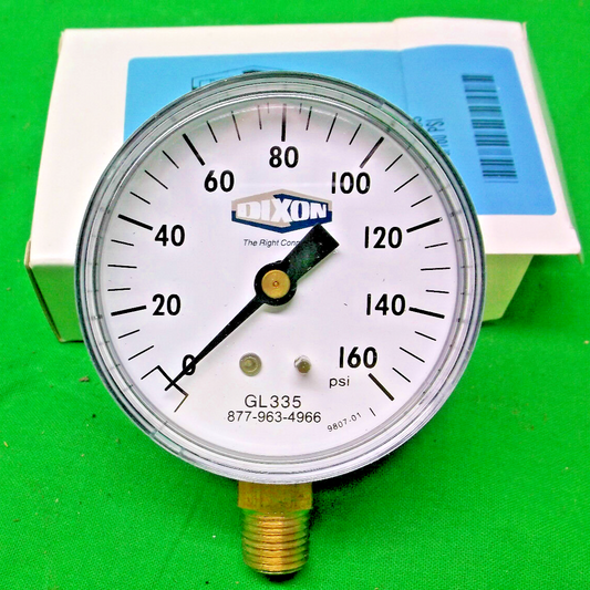 DIXON GL335 0-160 PSI GAUGE ****LOTOF4****0