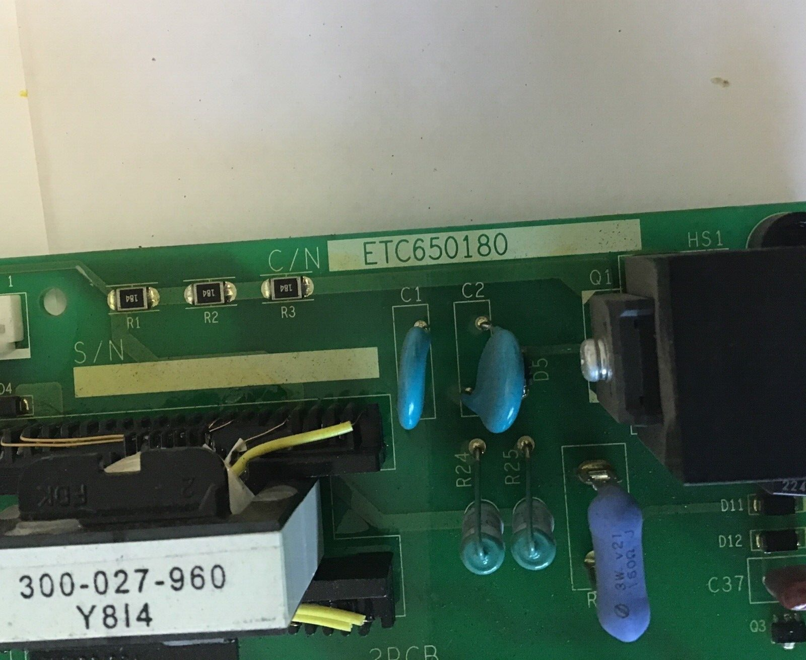 ETC650180 MAINBOARD CONTROL BOARD5