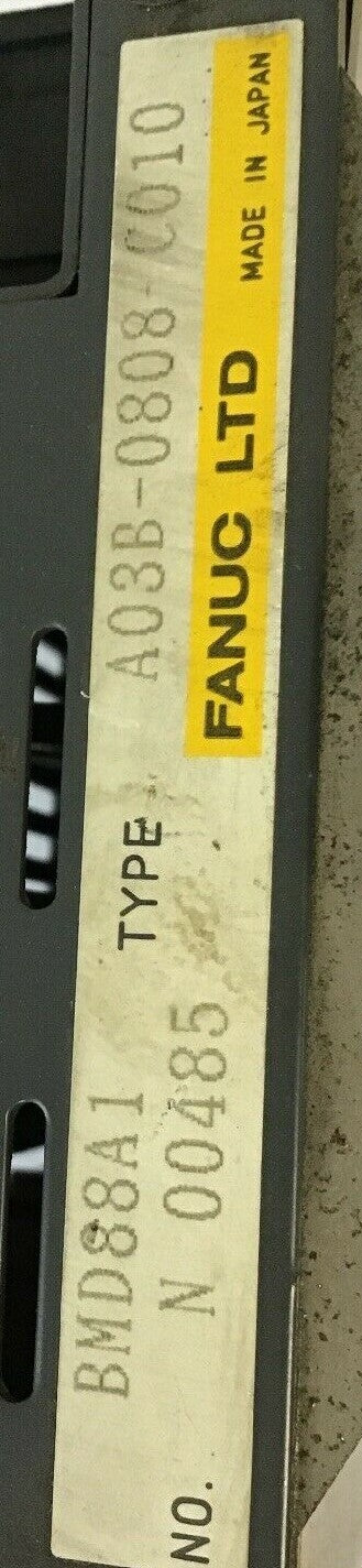 FANUC A03B-0808-C010 I/O MODULE BMD88A1 1