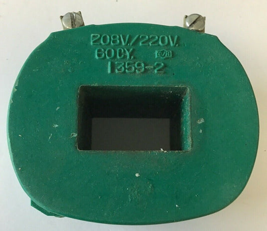 CUTLER HAMMER 9-1359-2 MAGNETIC COIL 208/220V 60CY 0