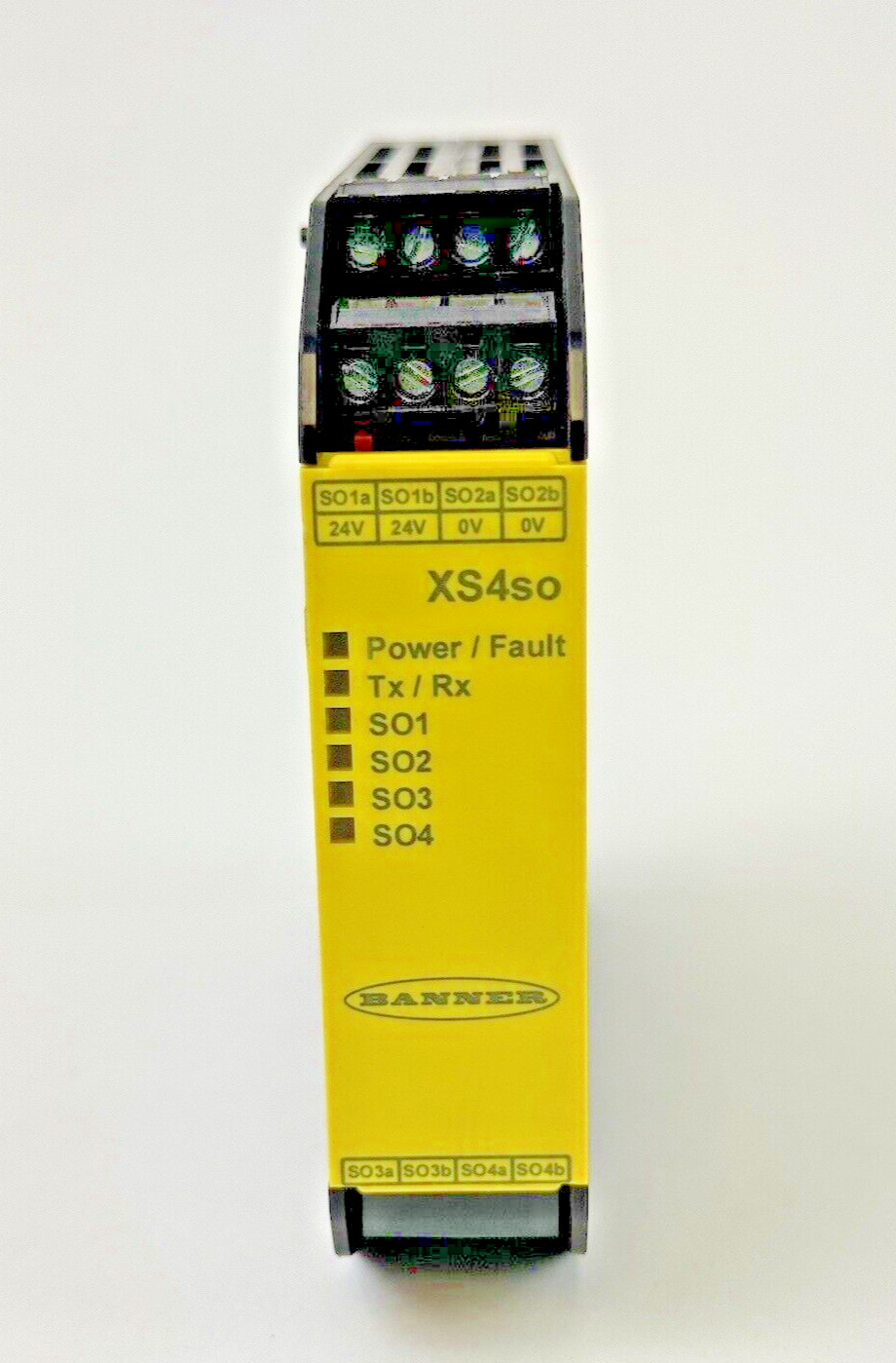 BANNER - XS4so - SAFETY CONTROLLER EXPANSION MODULE - 4 PAIR PNP SAFETY OUTPUTS1