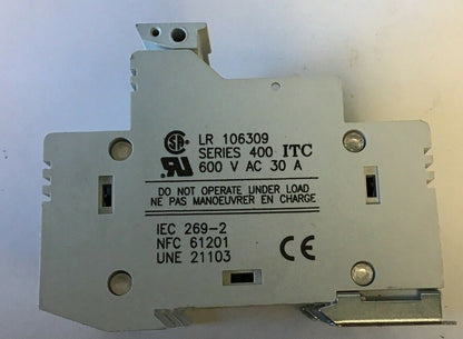 ITC VLC10 FUSE HOLDER LR 106309 600VAC 30A 1P ***LOTOF4**1