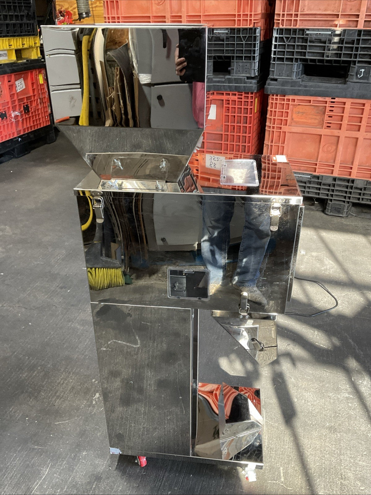 AUTOMATIC POWDER FILLING MACHINE PARTICLE PACKAGE WEIGHING FILLER4