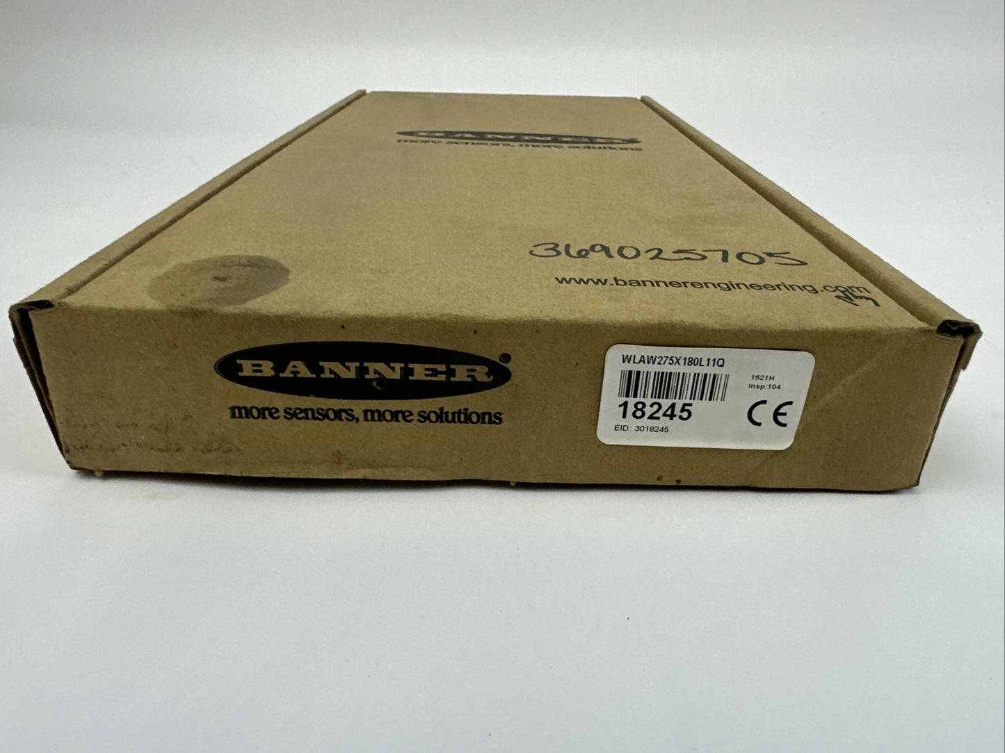 BANNER WLAW275X180L11Q AREA WORK LIGHT 12-30VDC3