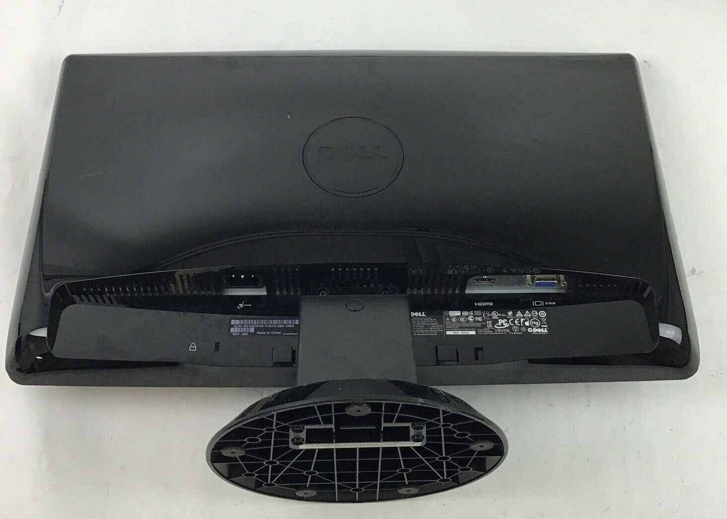 DELL ST2010F LCD MONITOR 20" 100-240VAC 50/60HZ 1.5A 2