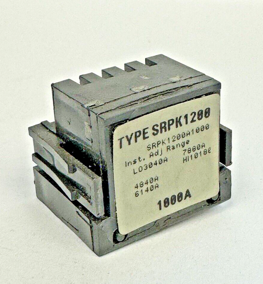 GE - SRPK1200A1000 - RATING PLUG W/ ADJUSTABLE INSTANTANEOUS TRIP - 1200A0