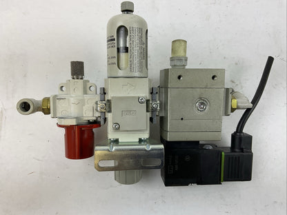 SMC AV2000-N02-5DZ 24VDC AW20-N02B-CZ-B 125PSI VHS20-N02B-Z 15-150PSI6