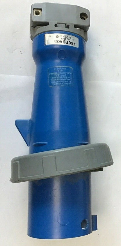 HUBBELL 460P9V05 60AMP 250VAC PIN AND SLEEVE 0