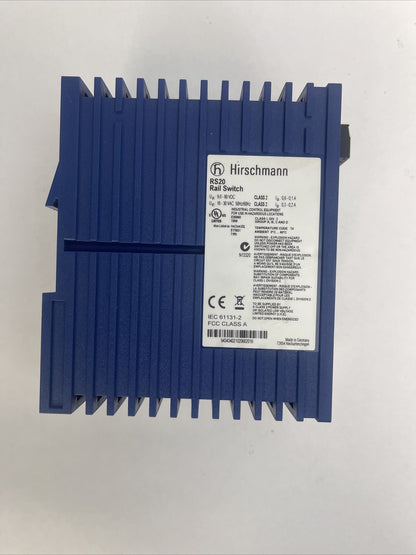 HIRSCHMANN RS20-0800T1T1SDAEHH01.0.08 RAIL SWITCH2