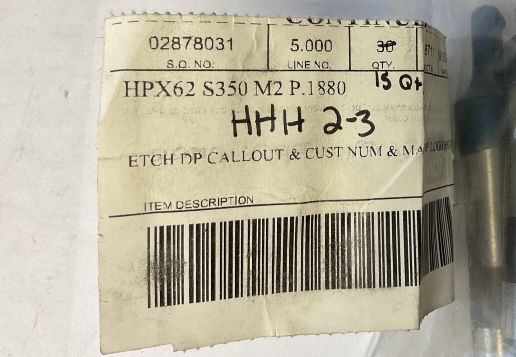 DAYTON HPX62 S350 P.1880 PUNCH ****LOTOF15**** 3690249441