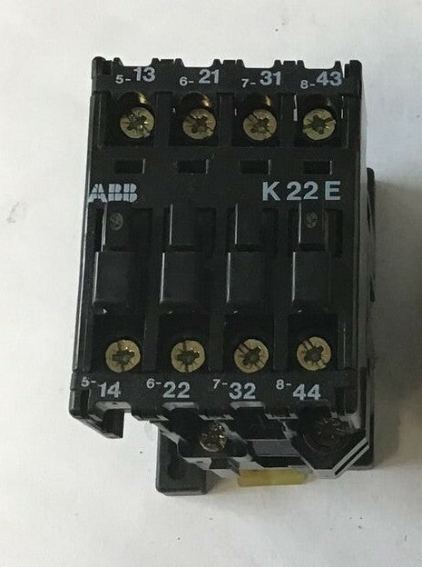 ABB K22-N CONTROL RELAY 2N0-2NC 24V 60/50HZ K22E2