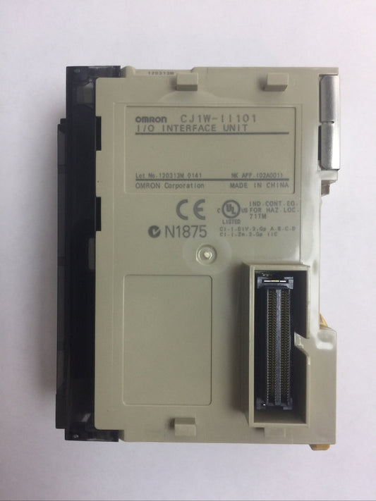 OMRON CJ1W-II101 I/O INTERFACE MODULE UNIT0