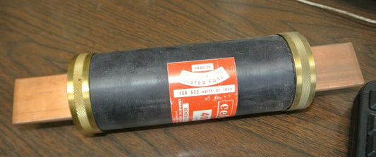 CEFCO REN400 RENEWABLE FUSE / 400A / 600V / NEW SURPLUS / CAPACITY 250-400 AMPS0