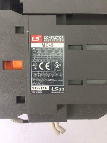 LS MOTOR STARTER MC-9 COIL 24VDC MMS-32H 1.6-2.0A MU-45 RAIL MOUNTING ADAPTOR11