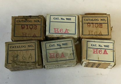 CUTLER HAMMER 9102 H6A 1.4AMP HEATER****LOTOF6****0