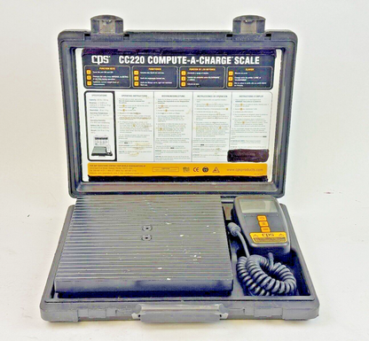CPS - CC220 - COMPUTE-A-CHARGE SCALE - REFRIGERANT CHARGING SCALE0
