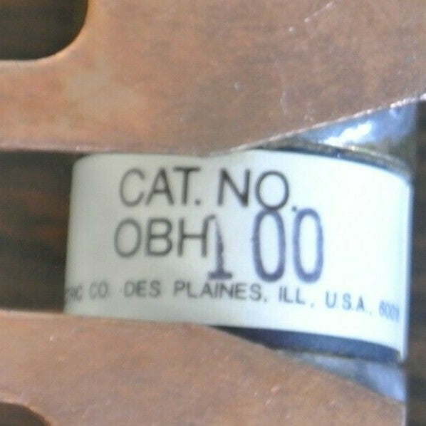 LOT of 5 / ECONOMY / FPE OBH-100 BOLT-ON FUSE / 100A / 32VDC / NEW SURPLUS2