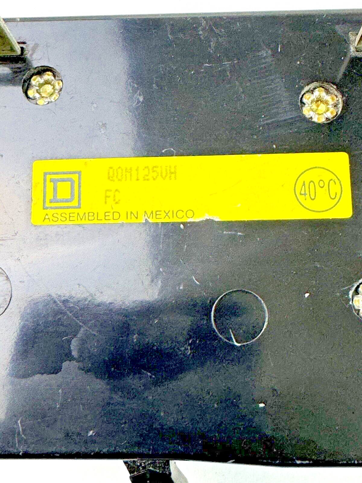 SQUARE D - QOM125VH - MAIN CIRCUIT BREAKER - 2 POLE/ 125 A/ 240 VAC6