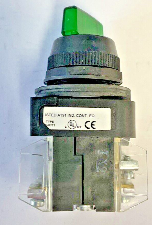 ALLEN BRADLEY 800H-24HRGH2KB6AX SELECTOR SWITCH SER F 24VAC 0.30WATTS5