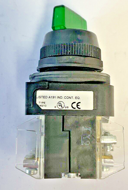 ALLEN BRADLEY 800H-24HRGH2KB6AX SELECTOR SWITCH SER F 24VAC 0.30WATTS5