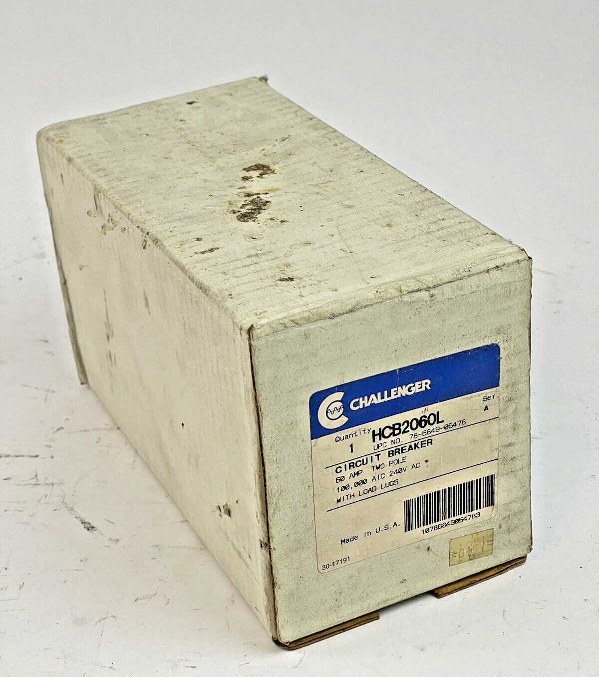 CHALLENGER - HCB2060L SERIES A -  CIRCUIT BREAKER - 60A/2 POLE/240 VAC1