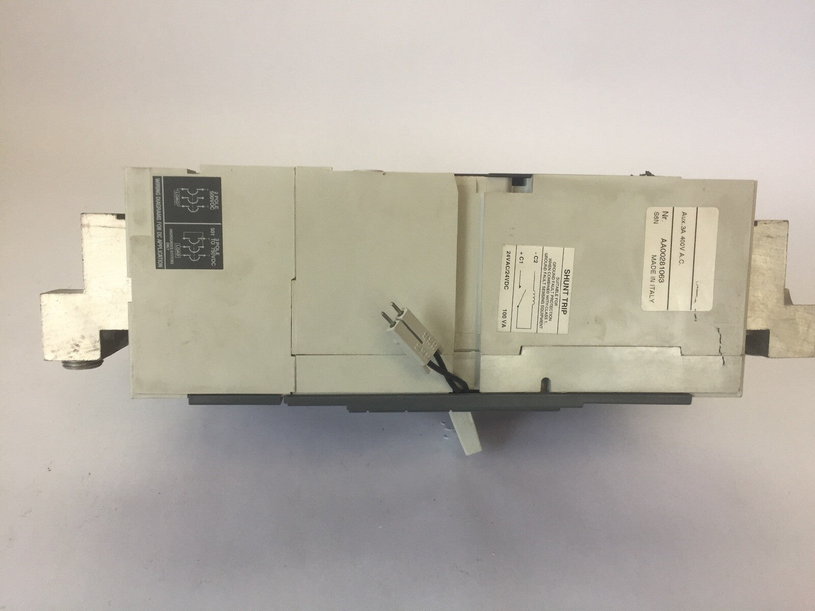 ABB S6N CIRCUIT BREAKER SAC S6 500VDC 600VAC 2 POLE 800A TRIP7