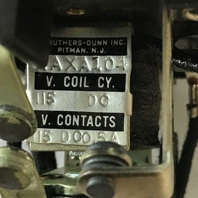 STRUTHERS-DUNN 1AXA104 RELAY 115VDC 60CY 0.5A4