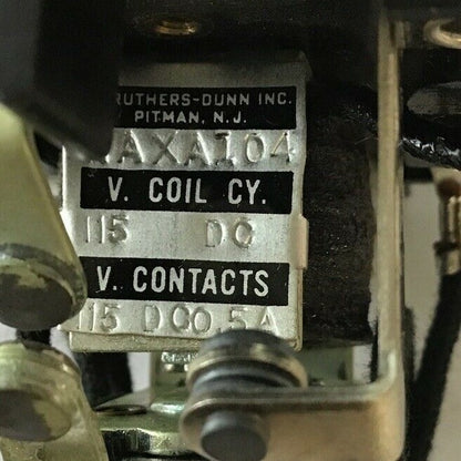 STRUTHERS-DUNN 1AXA104 RELAY 115VDC 60CY 0.5A4