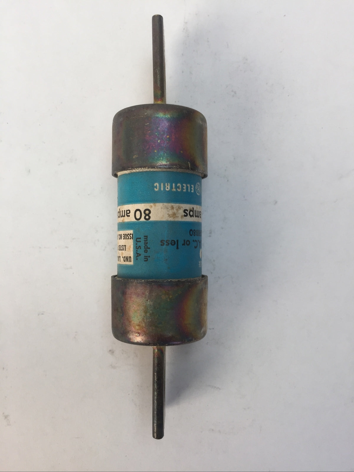 GE GF8B80 CLF FUSE CLASS J 80AMP 600VAC (BOX OF 4)5