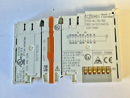 WAGO 750-1505 DIGITAL OUTPUT 24VDC 0.5A3