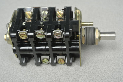 ALLEN-BRADLEY 806-936056 6-POSITION ROTARY PILOT SWITCH, LEVERLESS / NEW SURPLUS5