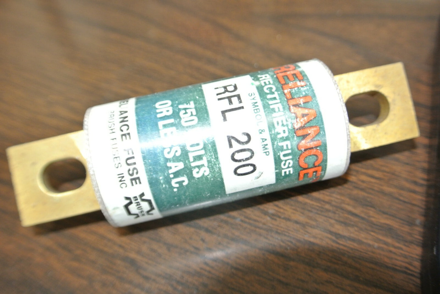 RELIANCE RFL200 RECTIFIER FUSE / 200A / 750V / NEW SURPLUS3