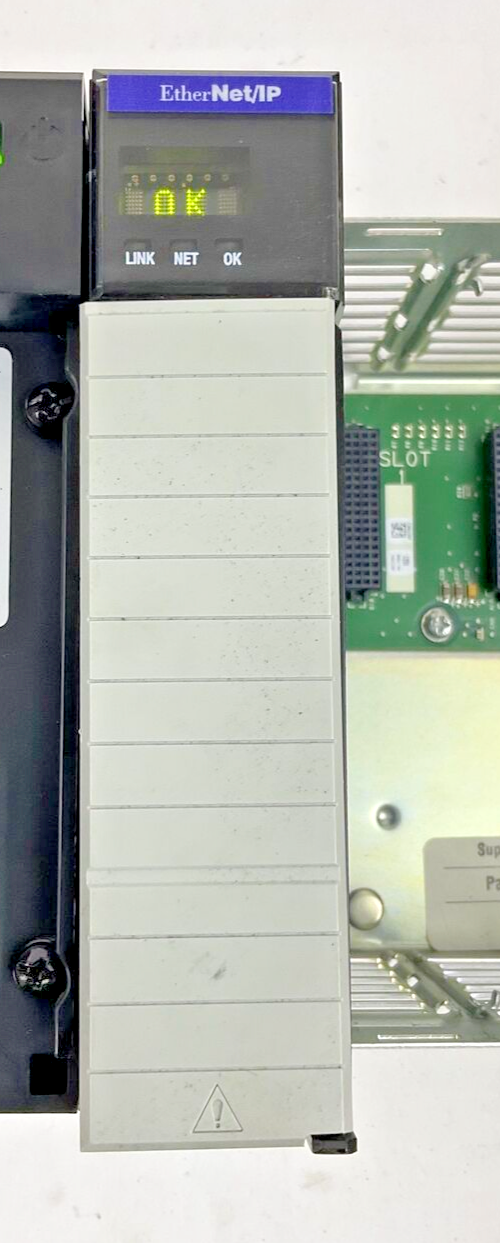 ALLEN BRADLEY 1756-ENBT SER.A IP COMMS MODULE FW6.004 24VDC0