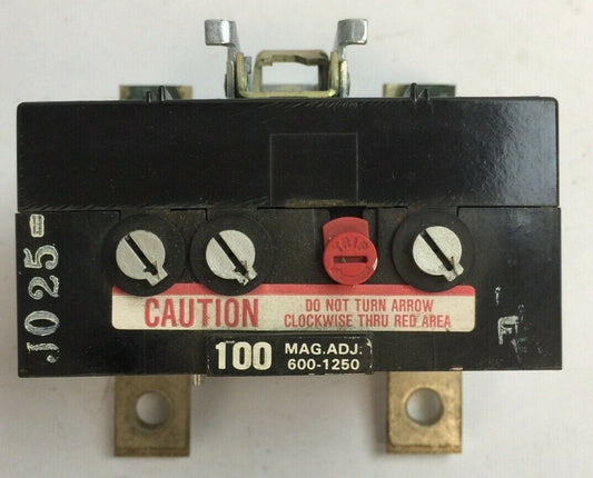 GE TFK226T100 TRIP UNIT 100 AMP 2 POLE0