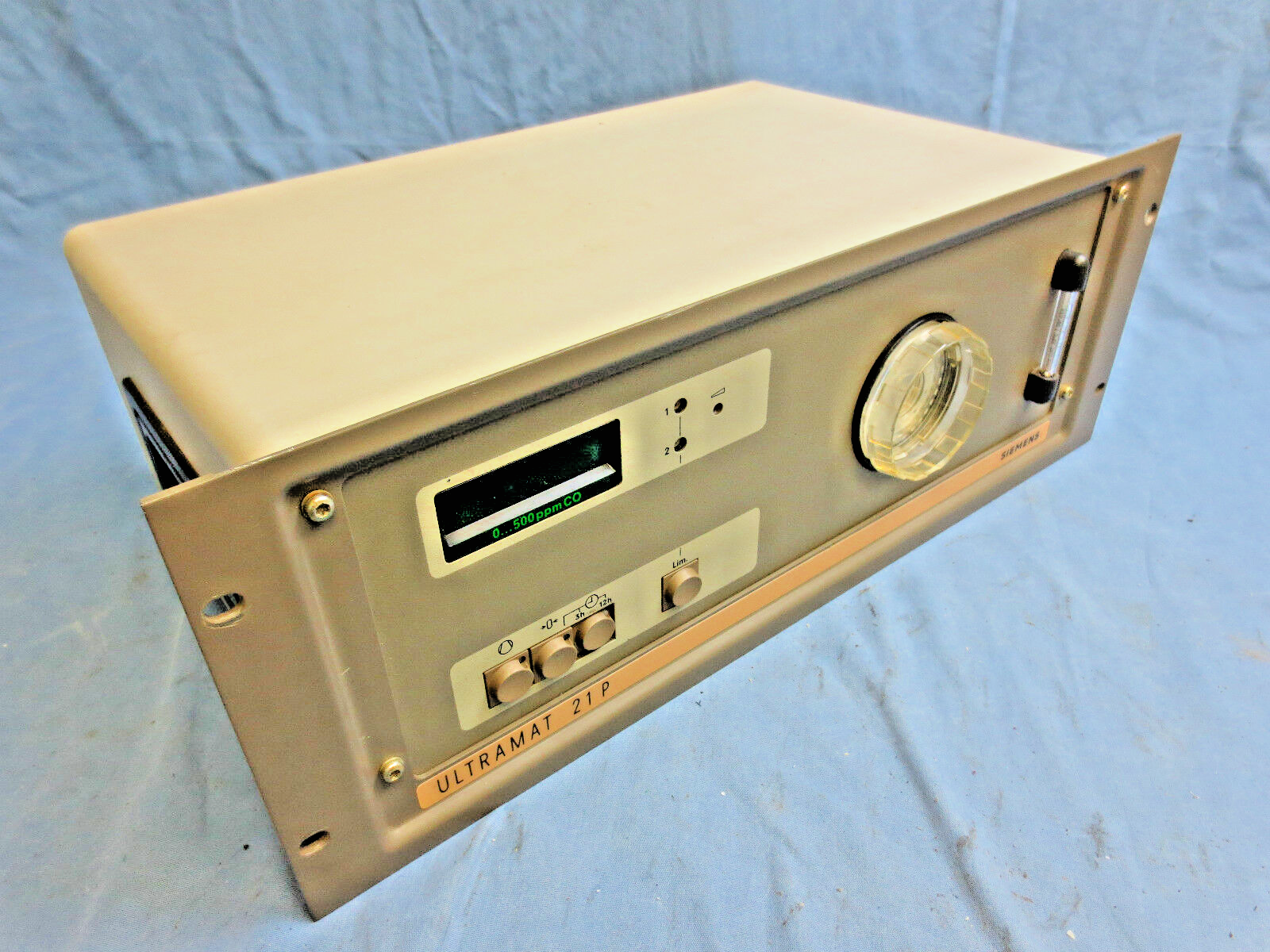 SIEMENS ULTRAMAT 21P - 7MB1122-1DA13-1BA1 - CO GAS ANALYZER - 120V , 60 HZ0