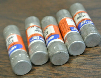 LOT of 5 / FERRAZ-SHAWMUT ATQR1 (2), ATQR6 (3) CLASS CC FUSES NEW SURPLUS4