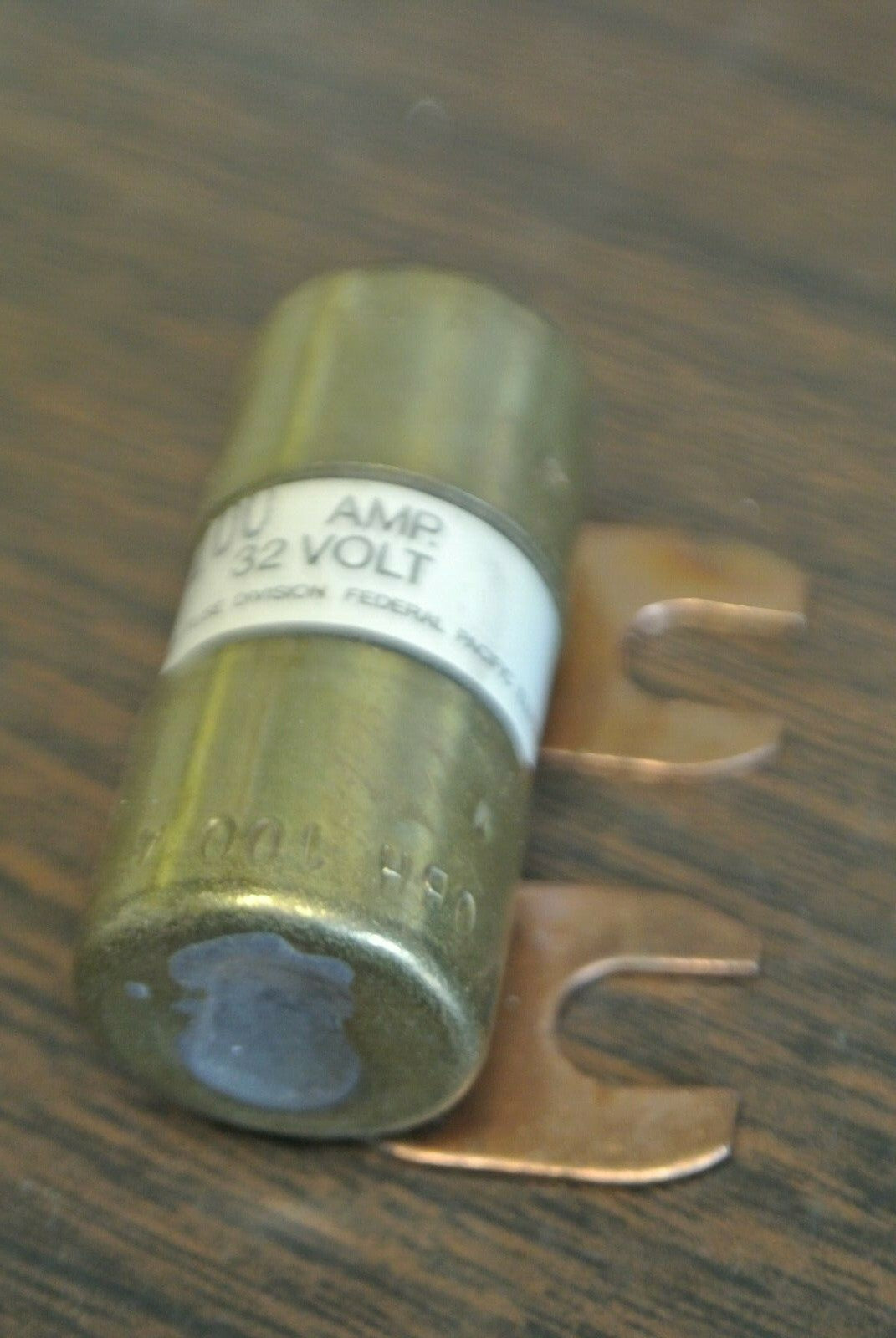 ECONOMY / FPE OBH-100 BOLT-ON FUSE / 100A / 32VDC / NEW SURPLUS4