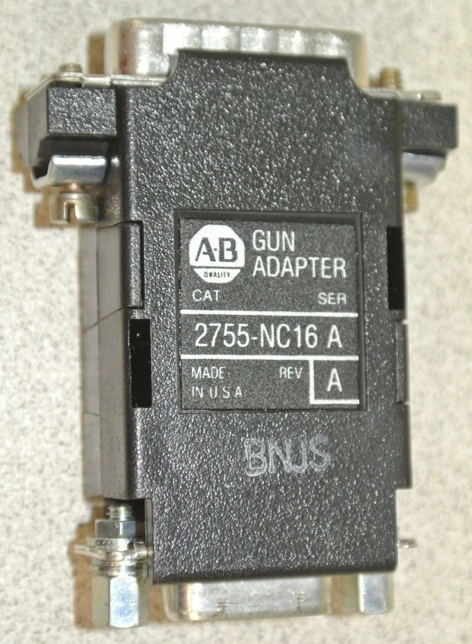 ALLEN-BRADLEY 2755-NC16 GUN ADAPTER for 2755-G2 / 2755-DM9 SCANNERS NEW SURPLUS0