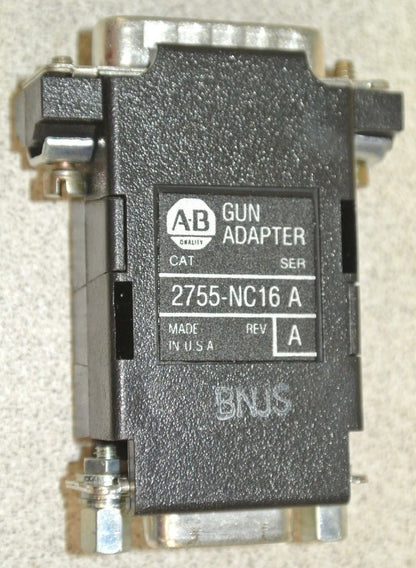 ALLEN-BRADLEY 2755-NC16 GUN ADAPTER for 2755-G2 / 2755-DM9 SCANNERS NEW SURPLUS0