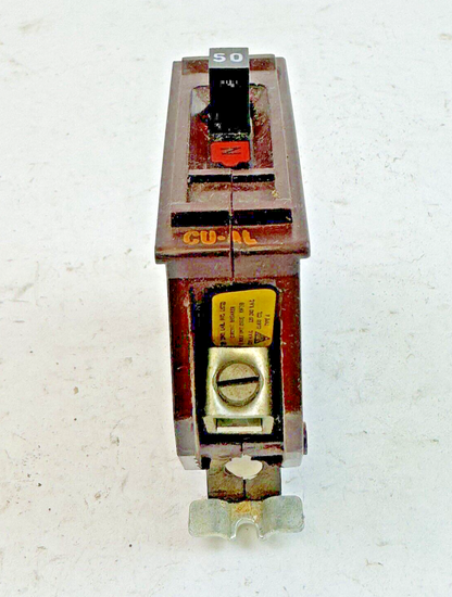 WADSWORTH **BOX OF 7** A50 - CIRCUIT BREAKERS - 1 POLE, 120/240 VAC, 50 A7