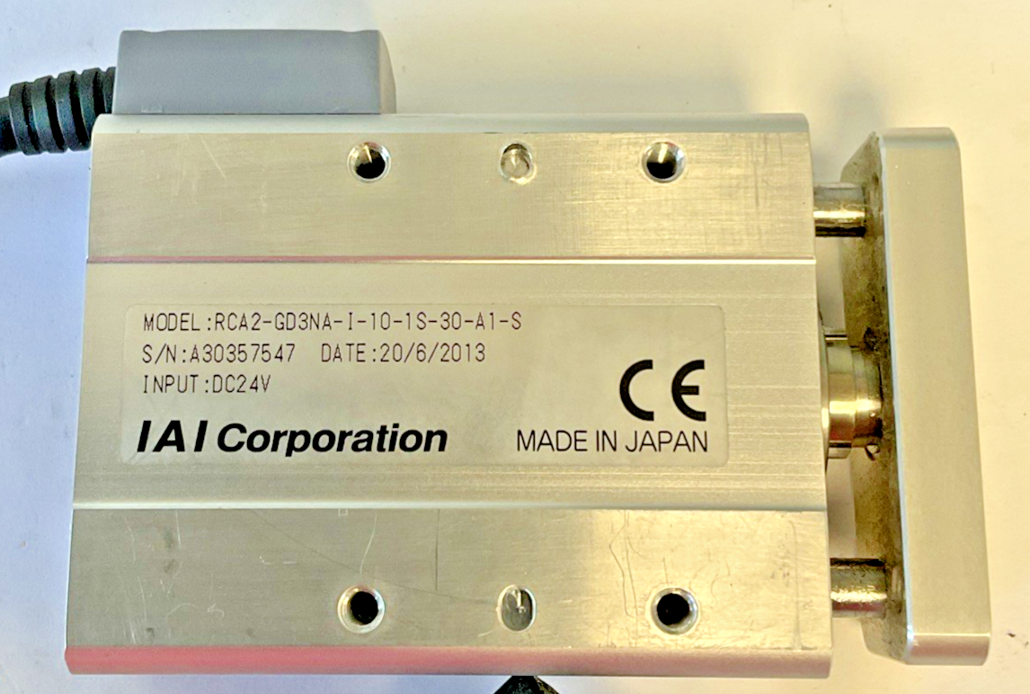 IAI CORP RCA2-GD3NA-I-10-1S-30-A1-S CYLINDER ACTUATOR 24VDC1