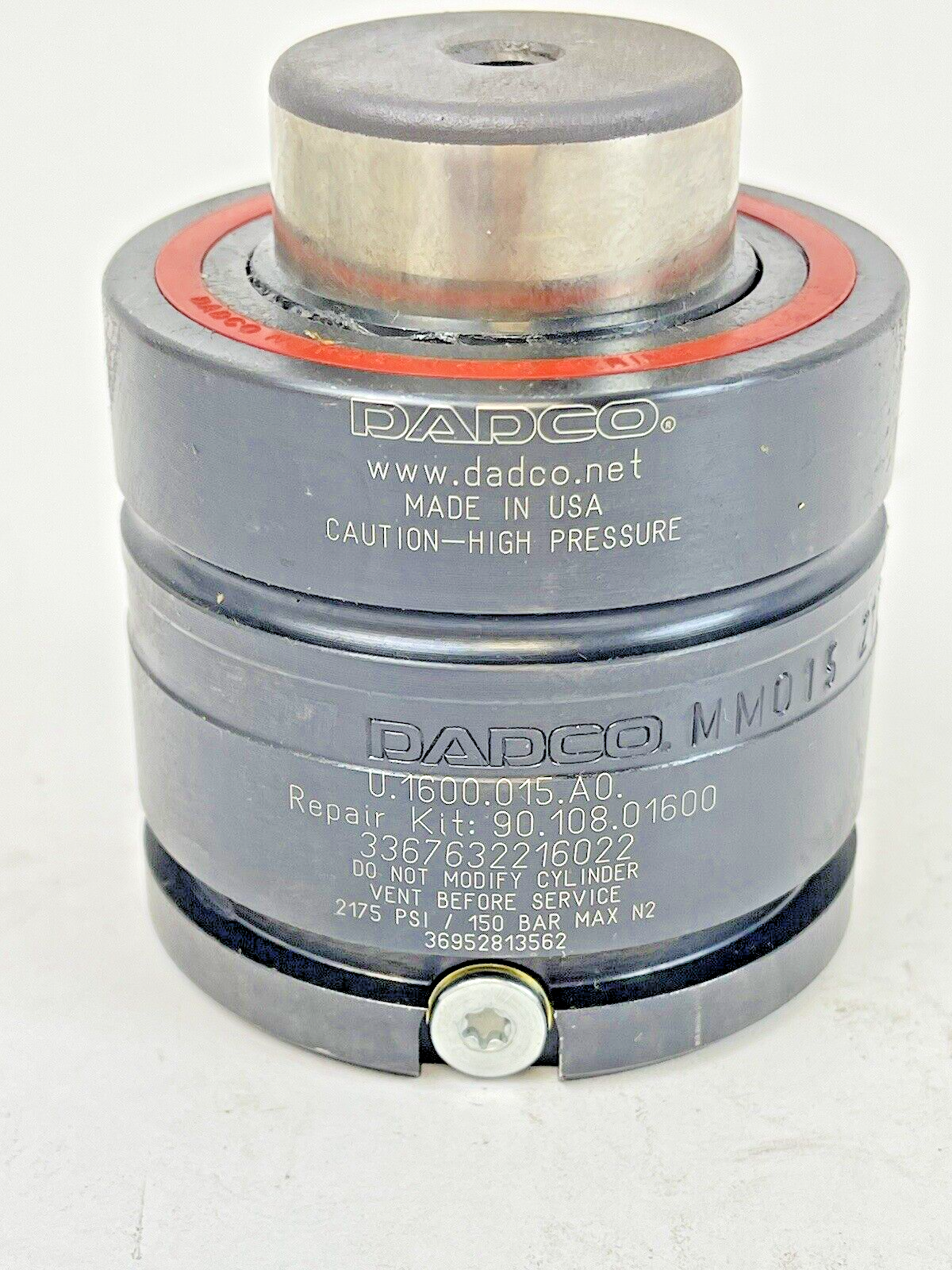 DADCO - U.1600.015 - NITROGEN GAS SPRING - 2175 PSI - 150 BAR - ULTRA FORCE3