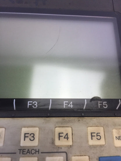 FANUC A05B-2301-C360 TEACH PENDANT SCRATCH IN GLASS2