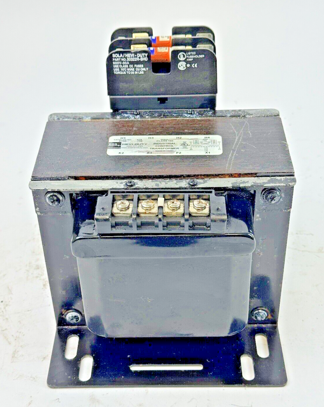 EGS - E750 - INDUSTRIAL CONTROL TRANSFORMER - KVA .750, 50/60HZ WITH FUSES1