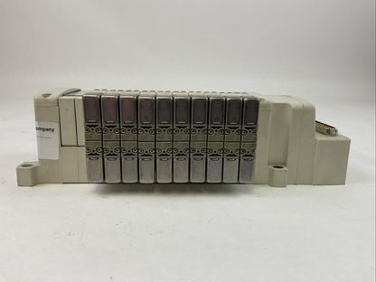 SMC VV5QC11-12C4FD0-N D-SUB CONNECTOR BASE (10)VQC1401N-51 SOLENOID VALVE3
