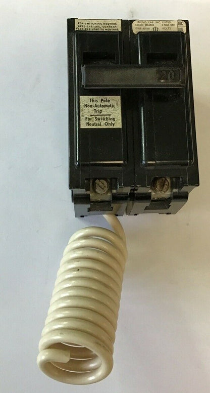 ITE QG2-B020 CIRCUIT BREAKER 20A 120VAC 2P0