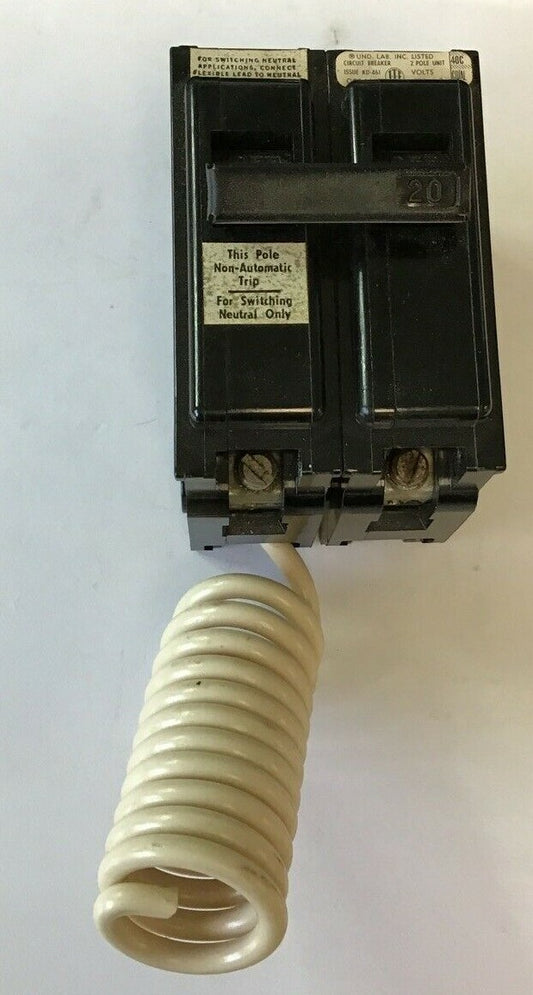 ITE QG2-B020 CIRCUIT BREAKER 20A 120VAC 2P0